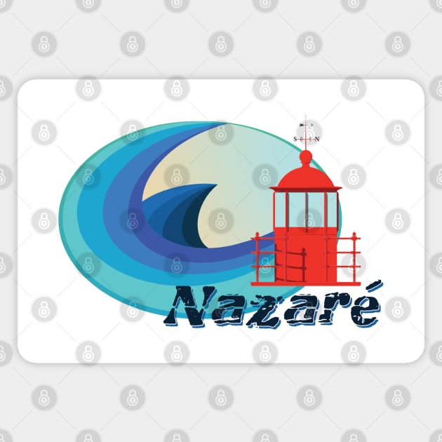 Nazare' Sticker by CuriousCurios